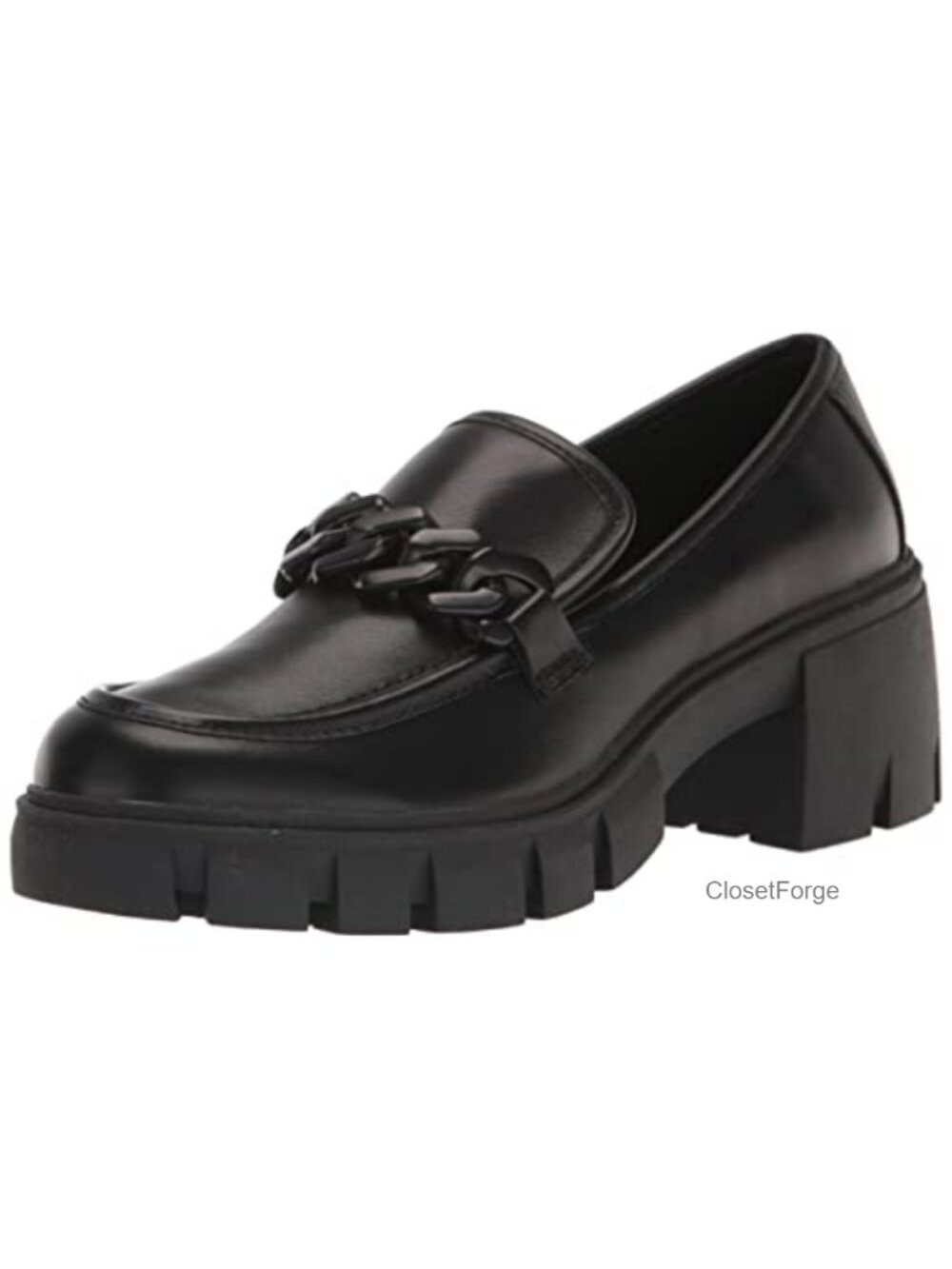 Madden Girl Hoxtonn Chunky Lug Platform Loafers Slip-On Shoes